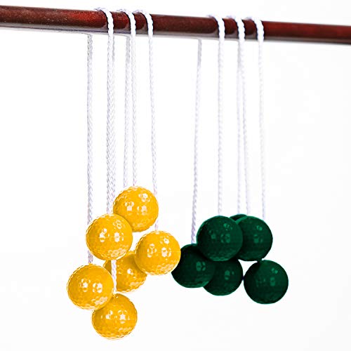 Franklin Sports Replacement Ladderball Bolas - color: Green/Yellow, size: One Size