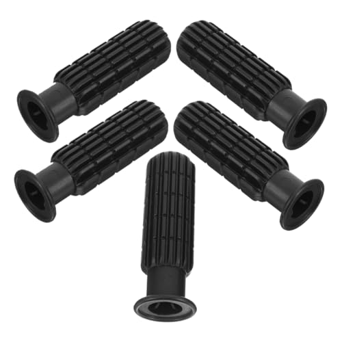 Toyvian 5pcs Replacement Foosball Grip Plastic Handles for Table Football Machine Easy to Install