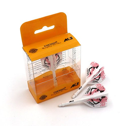CUESOUL ROST Integrated Dart Flight and Shafts Meduim/Small/Large - color: Sexy Queen, size: Size M-28mm
