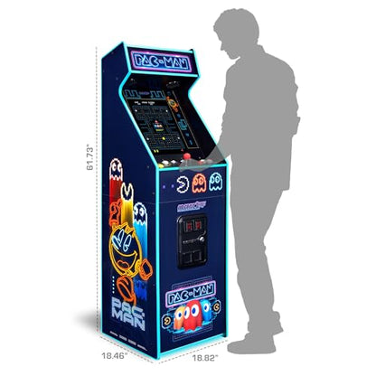 Arcade1Up PAC-Man Deluxe at Home Arcade Machine Neon Edition
