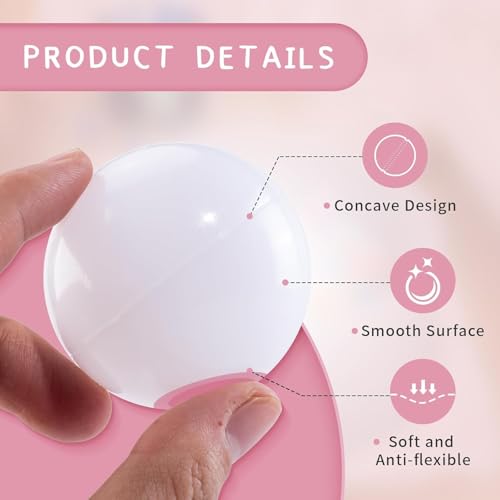 MoonxHome Ball Pit Balls for Toddlers, BPA Free Crush Proof Plastic Toy Balls for Ball Pit, Children's Pool Water Toys, Macaron Ocean Balls for Play Tent 2.15 Inch Pack of 100 200 500 800 1000 - color: Pink