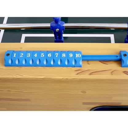 Foosball Table, Adult Size, 55 inch Standard Size Foosball Table, Indoor Full Size Foosball Tables for Home, Family, and Game Room, Soccer with Foosball Tables Set, Brown