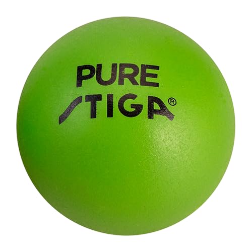 STIGA Pure Color Advance Performance-Level Table Tennis Racket (Yellow) - color: Green/Orange