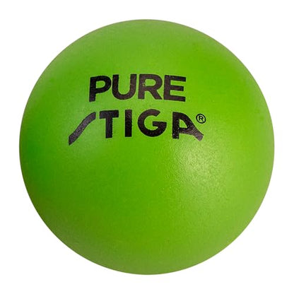 STIGA Pure Color Advance Performance-Level Table Tennis Racket (Yellow) - color: Green/Orange