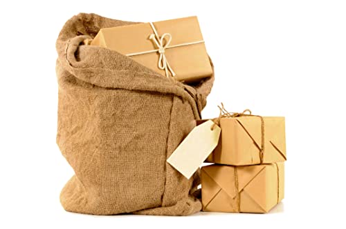 COTTON CRAFT Potato Sack Race Bags - 4 Pack – 24x39 Large Burlap Race Sacks for Kids & Adults - Durable Jute Gunny Bags for Outdoor Lawn Games, Birthday Party, Field Day, Picnic, Toy Storage - size: 4 Pack - 24x39