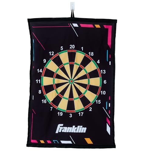 Franklin Sports MLB and NFL Target Toss Game - Kids Over The Door Mini Throwing Game - Perfect Indoor Toy for Kids - style: Darts