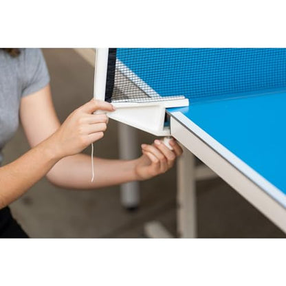STIGA Outdoor Table Tennis Table – All-Weather Waterproof Aluminum Ping Pong Table with Net & Post, QuickPlay Assembly, 108" L x 60" W x 30" H - style: XTR
