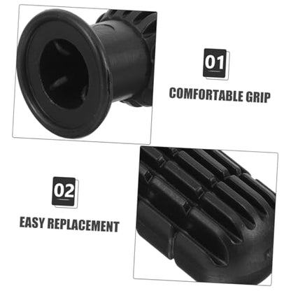 BESPORTBLE 5Pcs Plastic Foosball Table Handles with Slip Grip for Tabletop Football Games Reliable Replacement Parts for Enhanced Player Comfort and Control