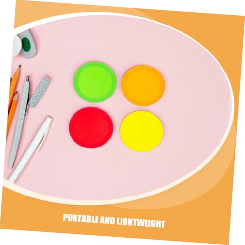 SUPVOX 8pcs Air Hockey Puck Set Heavy Duty Replacement Accessories for Boy Girl and Adults Smooth Glide for Tables Professional Performance for All Skill Levels