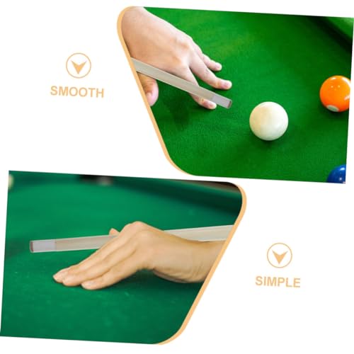 FRCOLOR 3Pcs Mini Wooden Billiard Cue Sticks for Compact Lightweight Pool Cue for Tight Spaces Design Easy to Use for Young Billiards Enthusiasts