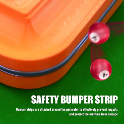Precision Pool Ball Rack: 3D Printed Billiards Training Tool for Consistent Practice, Creates Perfect Triangle in Seconds, Portable & Includes Maintenance Kit (Screwdriver/Rubber Bands) - color: Orange