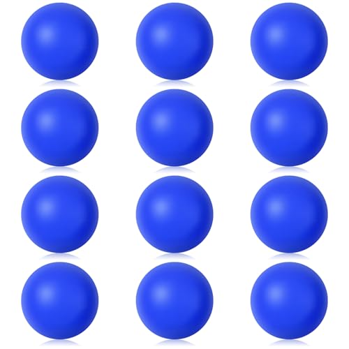 Soulchen 40mm Glow in The Dark Table Tennis Balls Bulk, Carnival Game Night, Neon Birthday Party Favors, Classroom Rewards, Goodie Bag Filler, Pet Playmate - color: Blue, size: Solid