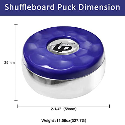 Shuffleboard Pucks,((Dia.58mm 2-1/4'') Mini Shuffleboard Pucks Set, Shuffleboard Pucks Equipment for Family Fun Home Game