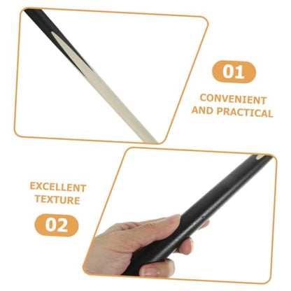 POPETPOP 2Pcs Small Pool Cue Sticks for Billiard Cue for Beginners Lightweight Wooden Billiard Sticks Designed for Comfort and Control for Teens