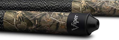 Viper Signature 57" 2-Piece Billiard/Pool Cue, Realtree Hardwoods HD Camo, 19 or 20-Ounce (Weight Will Vary)