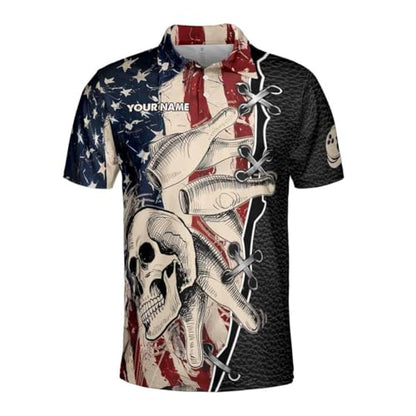 Personalized Custom Jersey for Men, Uniform Shirt for Bowling Team Gift - color: D27