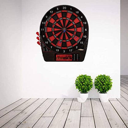 Electronic Dart Board, Electronic Dart Board, Professional Soft Dart Target, Practice Dart Machine with LCD Scoreboard, Powered by AC Adapter Or Battery, for Indoor Garden Office Gifts