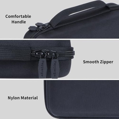 Case Compatible for 12 Darts, Holds Darts and Extra Accessories - color: Black