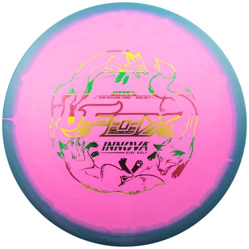Innova Halo Star Fox Disc Golf Mid-Range, Far Gliding Mid-Range Disc (Colors Will Vary) - size: 178-180g