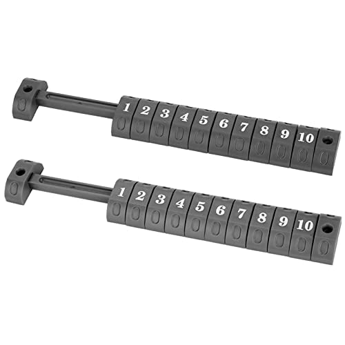 2pcs Foosball Scoring Counters 10 Numbers Scoring Score Counter Indicator for Standard Football Tables