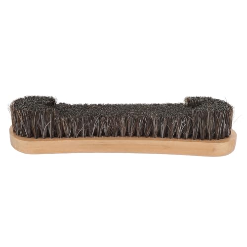 Keenso Pool Table Brush Billiard Table Cleaner Brush 12in Horse Hair with Soft Horsehair for Cleaning Corners Cleaning Efficient