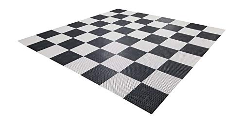 MegaChess 49 Inch Giant Plastic Chess Set - Accessories Available! (w/Plastic Board and Checkers) - size: w/ Plastic Board and Checkers