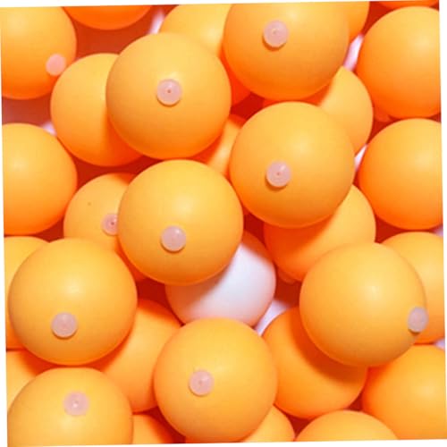 VICASKY 30pcs Enhanced Control Table Tennis Balls Holes Silicone Plugs Training Pong Balls