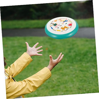 Outdoor Sports Soft Flying Disc for Flexible Interactive Flying Plate for Camping Games and Outdoor Fun Material