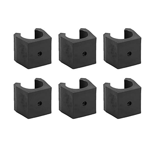 Pool Cue Holder, 6 Pcs Portable Pool Cue Holder Billiards Cue Rack Billiards Pool Cue Single Holder Wall Mount Organizer