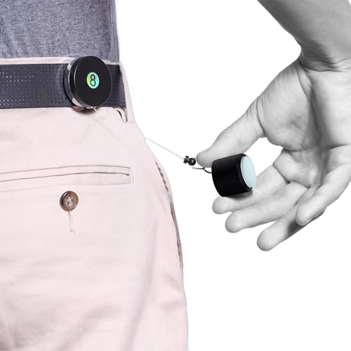OKKO Retractable Round Billiard Chalker w/Belt Clip - Fits Taom Chalk