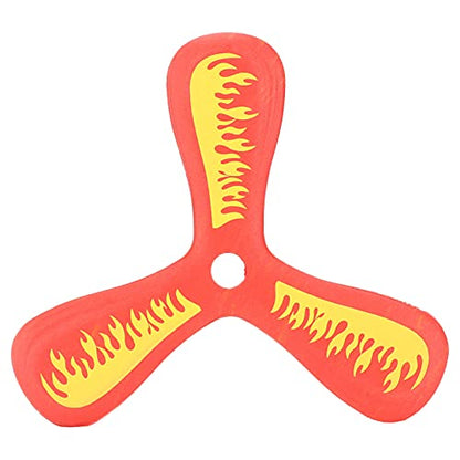 RiToEasysports Boomerang Toy, EVA Throw Catch Toy 3 Blade Flying Toy for Kids Outdoor ParentChild Interactive Game (Red)