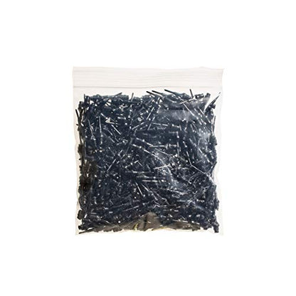 Viper Dart Accessory: Tufflex II 1/4" Thread Soft Tip Dart Points, Black (100 and 500 Packs) - size: 500 Pack