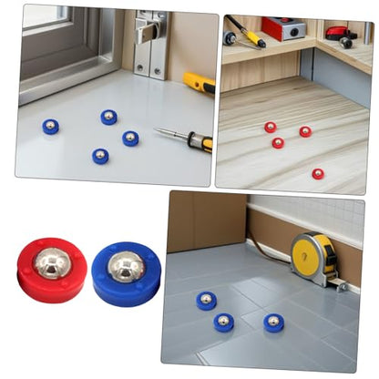 STOBAZA 30pcs Mini Shuffleboard Pucks Replacement Steel Plastic Rollers Lightweight Portable Tabletop Sliding Game Accessories for Family Gatherings and Party Fun