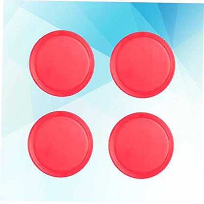 8 Pcs 50mm Air Hockey Pushers Replacement for Hockey Tables Ergonomic Paddles Set