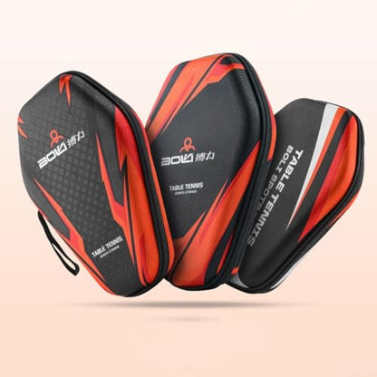 Double Padded Table Tennis Racket Bag Paddle Case, Table Tennis Case Racket Cover Helps Protect The Table Tennis Rubber And Racket, Table Tennis Organizer - color: PB005-C model