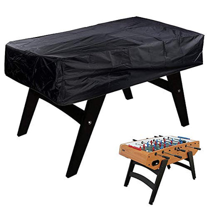 Foosball Table Cover Outdoor Heavy duty Waterproof Dust-proof Rectangular Universal Fit Cover Indoor Scratch Resistant for Game Room