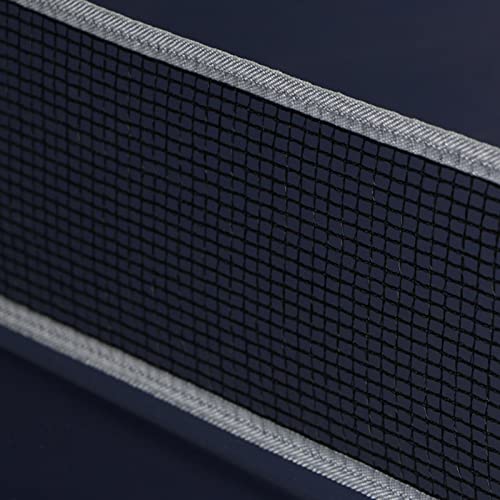 Tyenaza Retractable Pong Net, Portable Table Tennis Net and Post Set, for 66.9in Wide Tables Grey Blue(13.8x19cm)