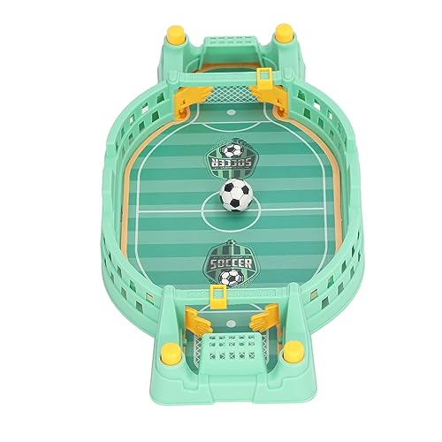 Tabletop Soccer Game, Compact Plastic Mini Foosball Table, Kids Football Table with Football for Adults Children Family Game Night Indoor Entertainment Interactive Play Hand Eye