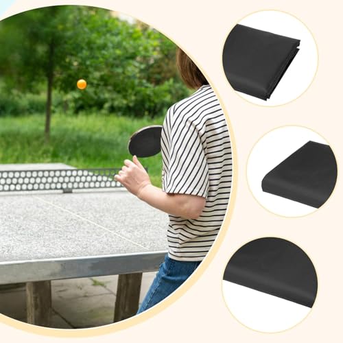 Table Tennis Cover Oxford Cloth Waterproof Premium Heavy Duty Windproof 280x150cm Pingpong Table Protector for Park Patio