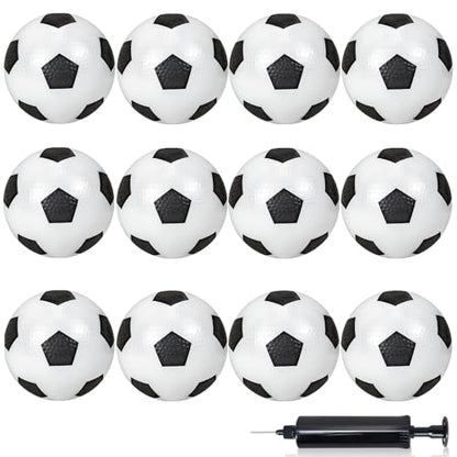 12 Pack Mini Soccer Balls for Kids, 4'' Small Soccer Ball for Pool Beach Garden Sports Game Party Supplies, Inflatable Mini Classics Soccer Balls for Indoor Outdoor Games - style: 12P Mini Classics Soccer Balls