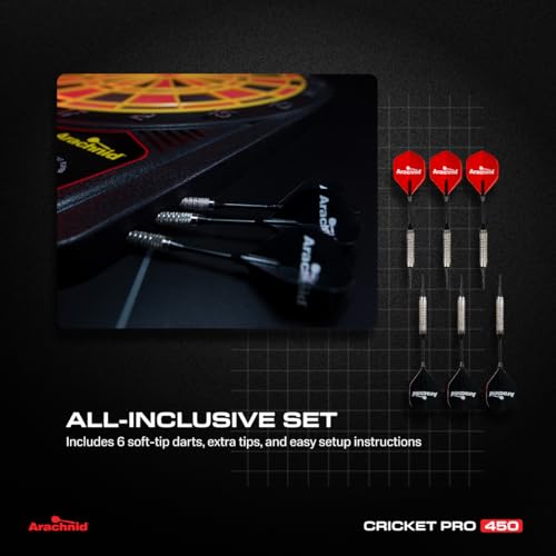 Arachnid Cricket Pro 450 Electronic Dartboard