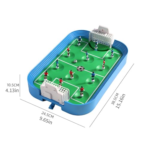 Fun and Engaging Double Player Football Table Game Suitable for All Ages and Skill Levels Football Table Game - color: Blue