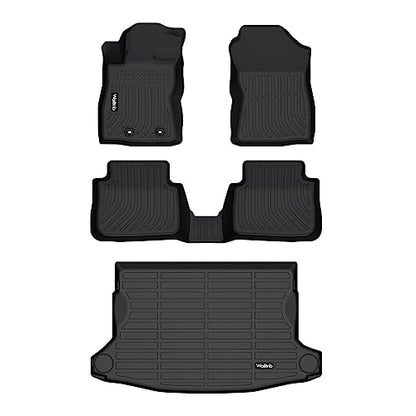 All Weather Car Floor Mats & Cargo Liner Set for Subaru Crosstrek 2024 2025 & Impreza 2024 2025 TPE Trunk Liner fit for Subaru Crosstrek Accessories for Impreza - style: 33|For Subaru Crosstrek/Impreza | 2024 2025 | Set