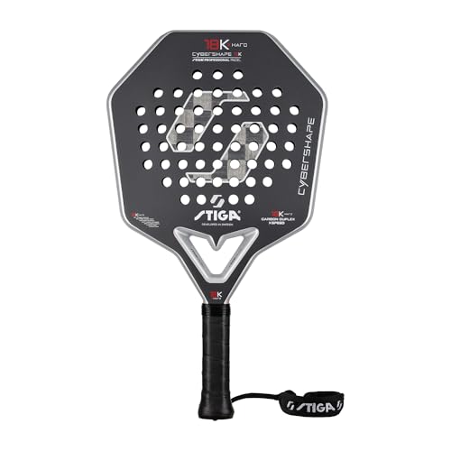 STIGA Cybershape Padel Racket - size: 18K X Hard