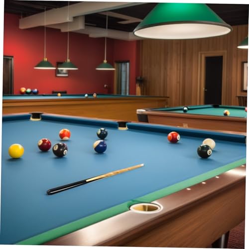 Pool Cue Stick Short Billiards Practice Cue for Beginners Smooth Body Comfortable Grip for Pool Tables Under Easy to Use and Accurate Shots
