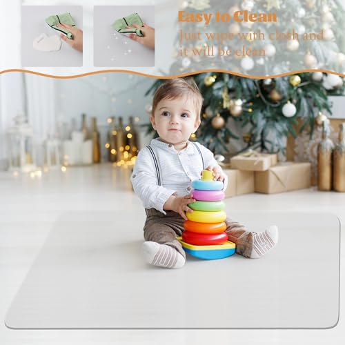 KMAT Office Chair Mat,Easy Glide Hard Wood Tile Floor Mats,Chair Mat for Home Office Rolling Chair,Heavy Duty Floor Protector -Anti-Slip-36 x48 Rectangle - size: 36"x48", style: For Hard Floor