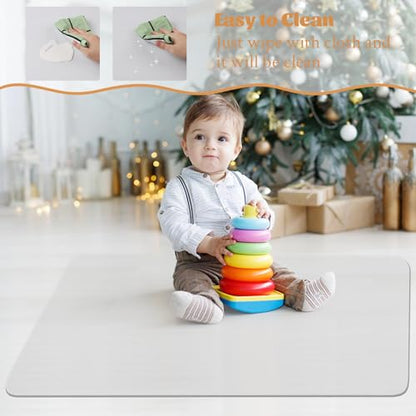 KMAT Office Chair Mat,Easy Glide Hard Wood Tile Floor Mats,Chair Mat for Home Office Rolling Chair,Heavy Duty Floor Protector -Anti-Slip-36 x48 Rectangle - size: 36"x48", style: For Hard Floor