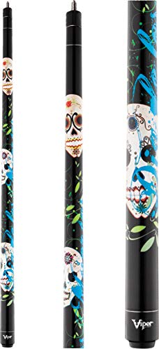 Viper by GLD Products Underground 58" Pool Cue - color: Dia de los Muertos, size: 18 Ounce