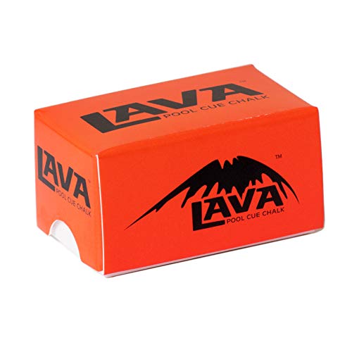 Lava Pool Cue Billiard Chalk Rust Color - 4 pcs - 2 Boxes - color: Rust