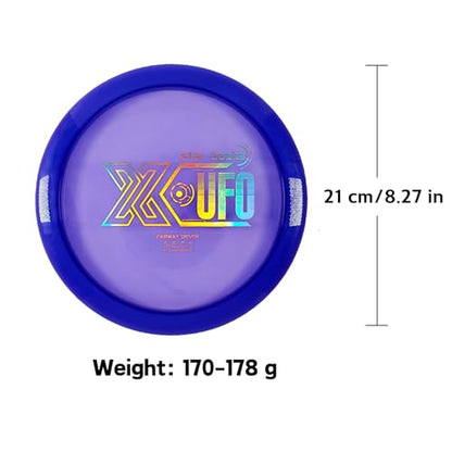 X-UFO Disc Golf Set - Disc Golf Starter Set, Includes 1 Putter, 1 Driver, and 1 midrange disc, Weighing 170-178 Grams Suitable for Beginners and Professional disc Golf tournaments - color: Set 4